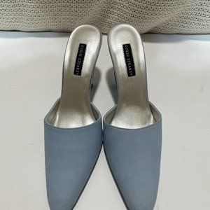 Colin Stuart Blue Mules/Slip on Style shoes.